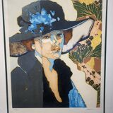 Drawing of a woman by Muroleau