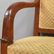 Mahogany landing sofa, Restoration period – Part 1, 19th century