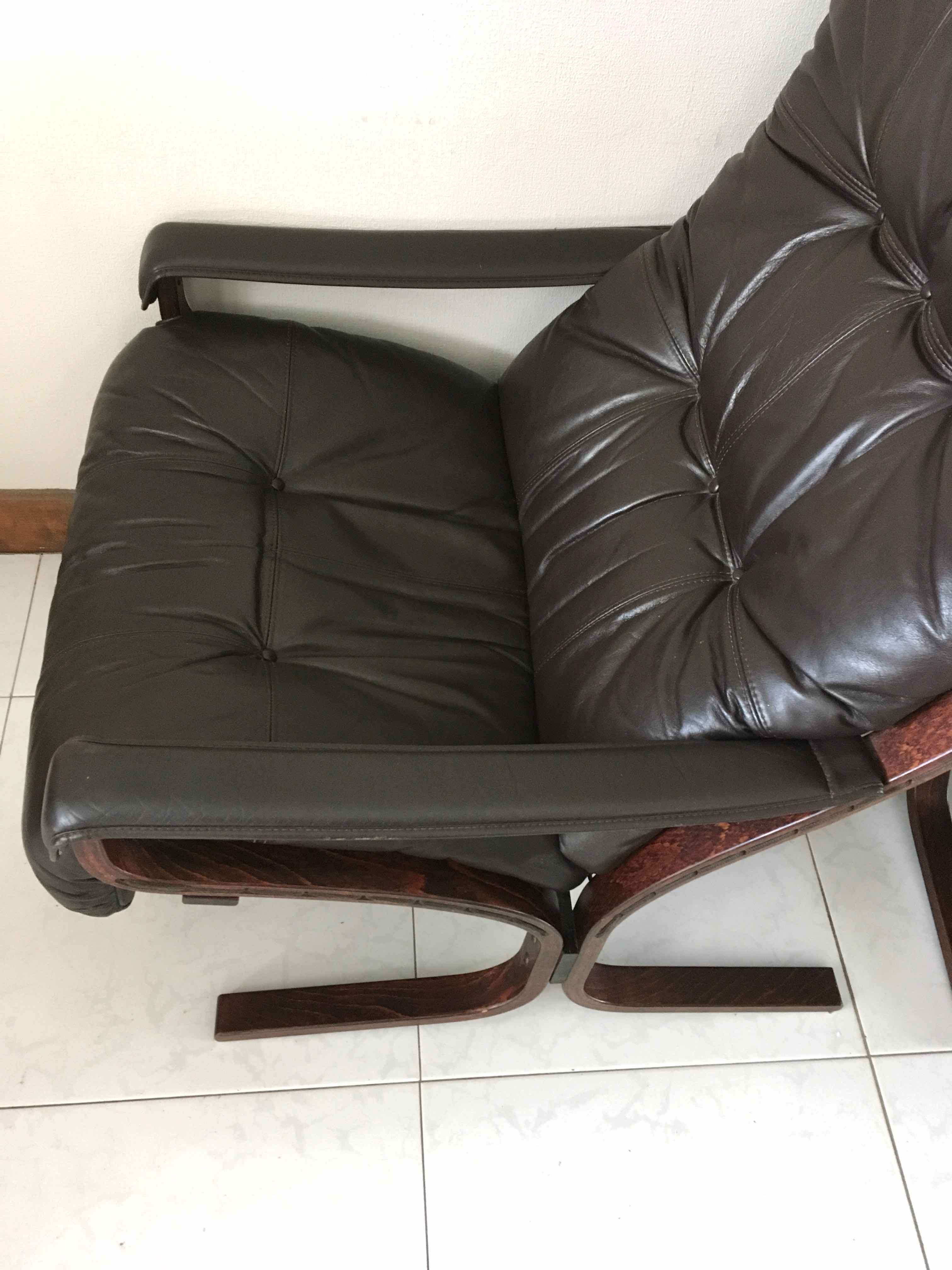 Two Siesta armchairs by Ingmar Relling for Westnofa Norway 1960