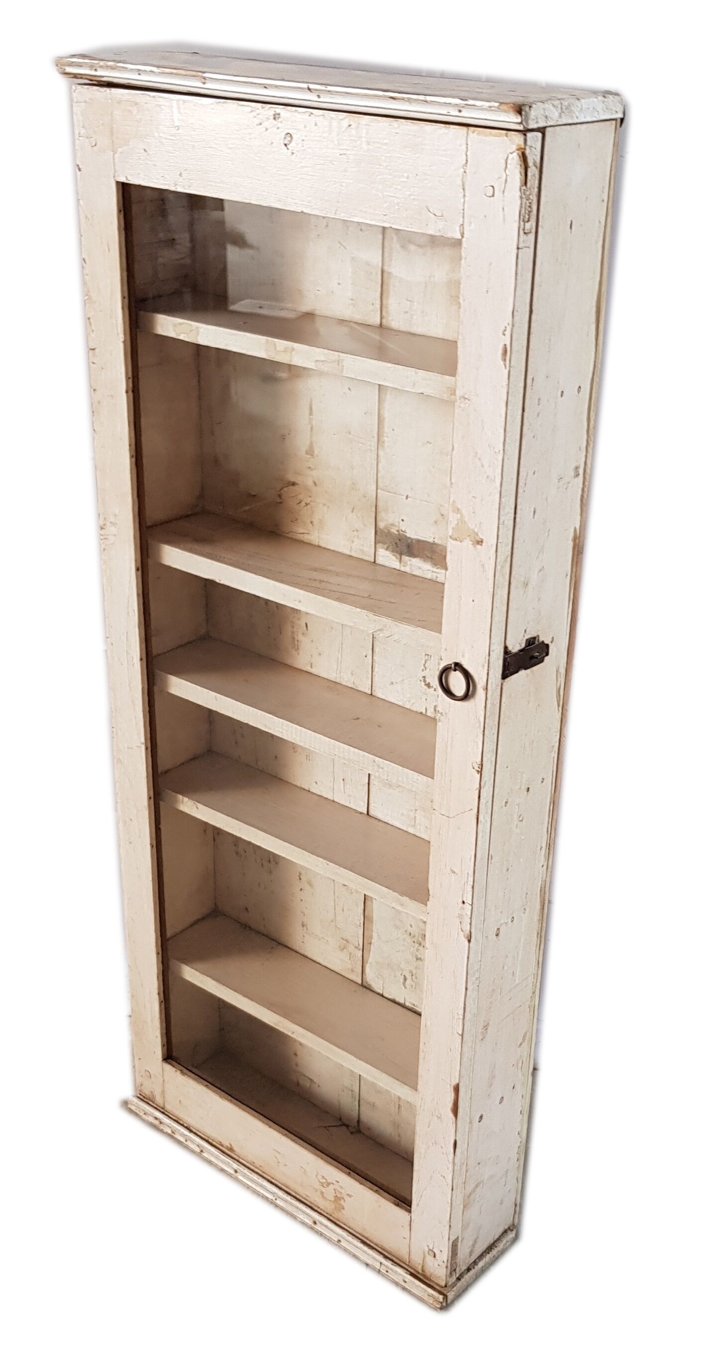 Former teak wall showcase