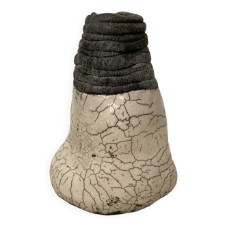 Vase  Raku