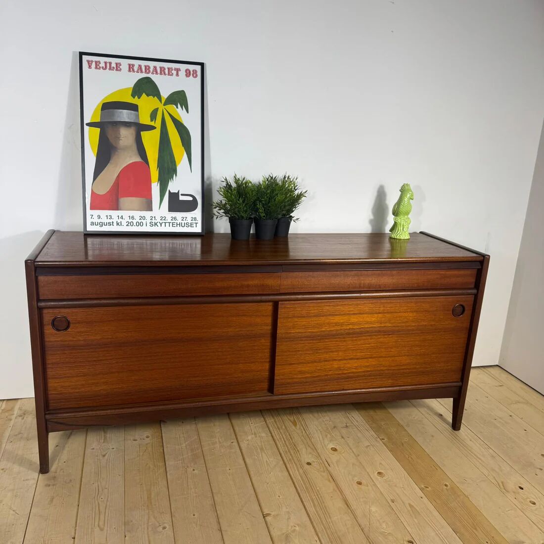 John Herbert teak sideboard – British mid-century credenza from the 1960s
