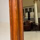 Faux bois antique mirror