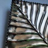 Large Brass Leaf Bowl Pocket Tray