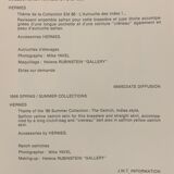Photo collection Hermes 1986