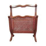 Wooden Art Nouveau magazine holders