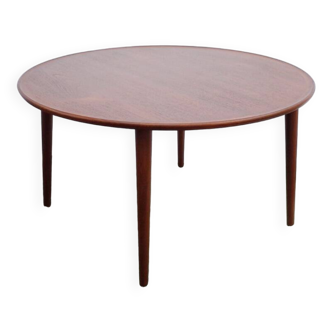 Table basse danoise sous teck Table d'appoint BC Møbler