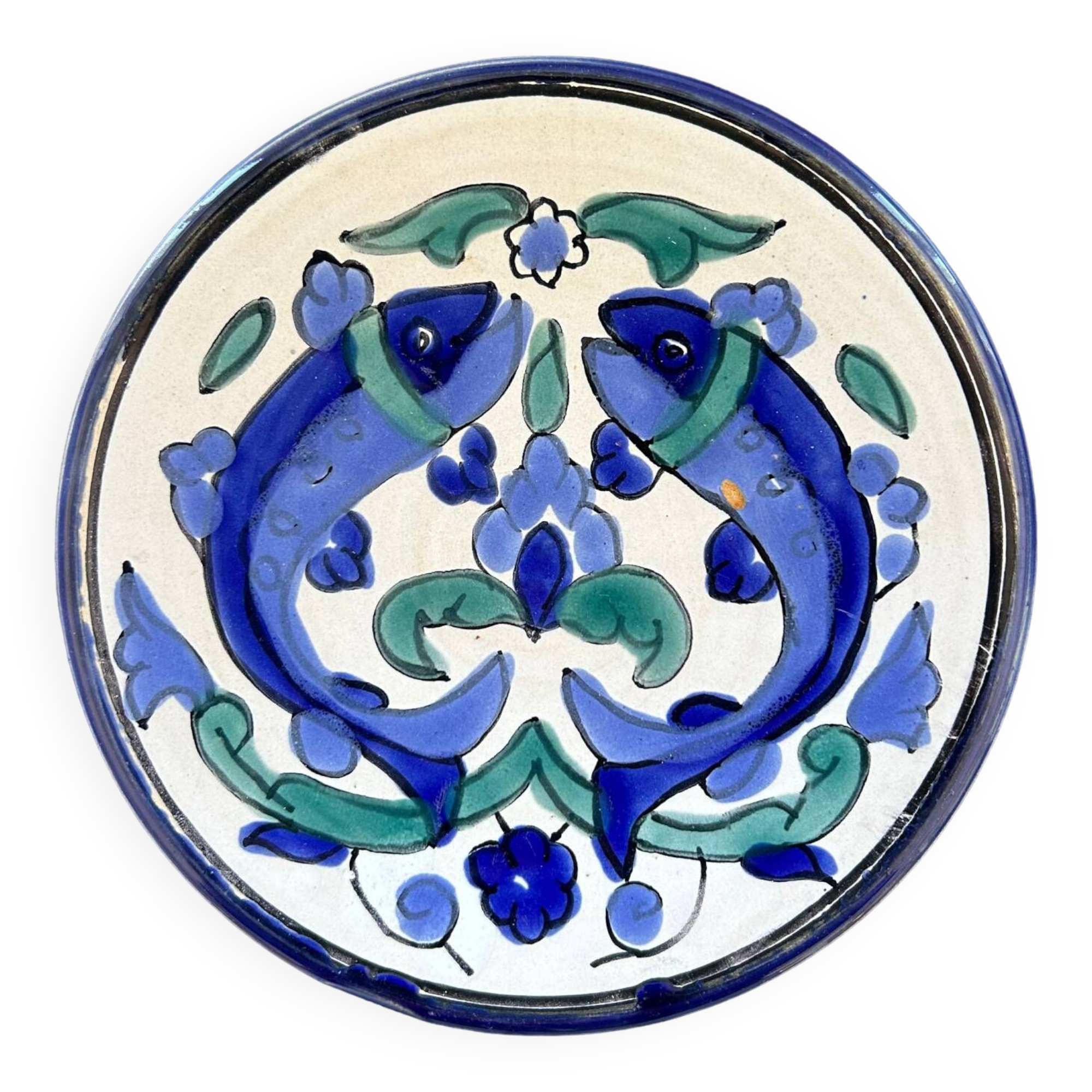 Decorative fish dish