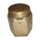 Massive brass inkwell from 1960