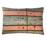 Housse de coussin vintage turque faite à la main, 40 x 60 cm