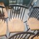 Series of six chairs Fanett by Ilmari Tapiovaara 1960