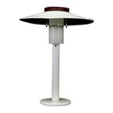 White bedside lamp, Danish design, 1960s, production: Denmark