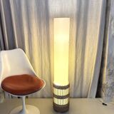 1960s rattan floor lamp