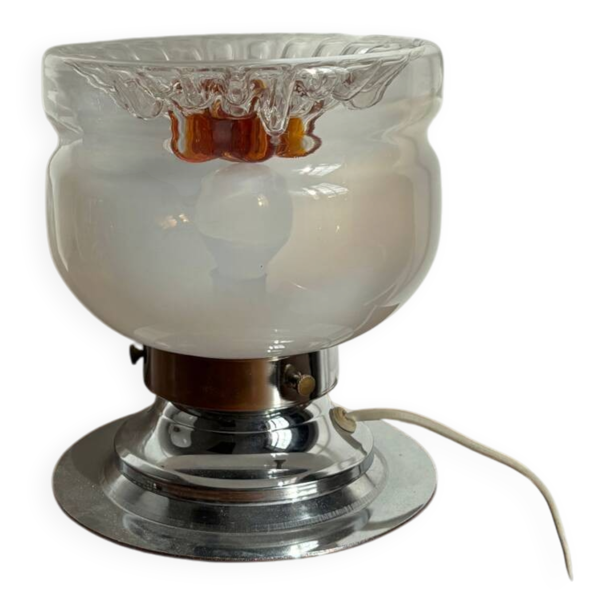 Murano glass lamp, 1970s