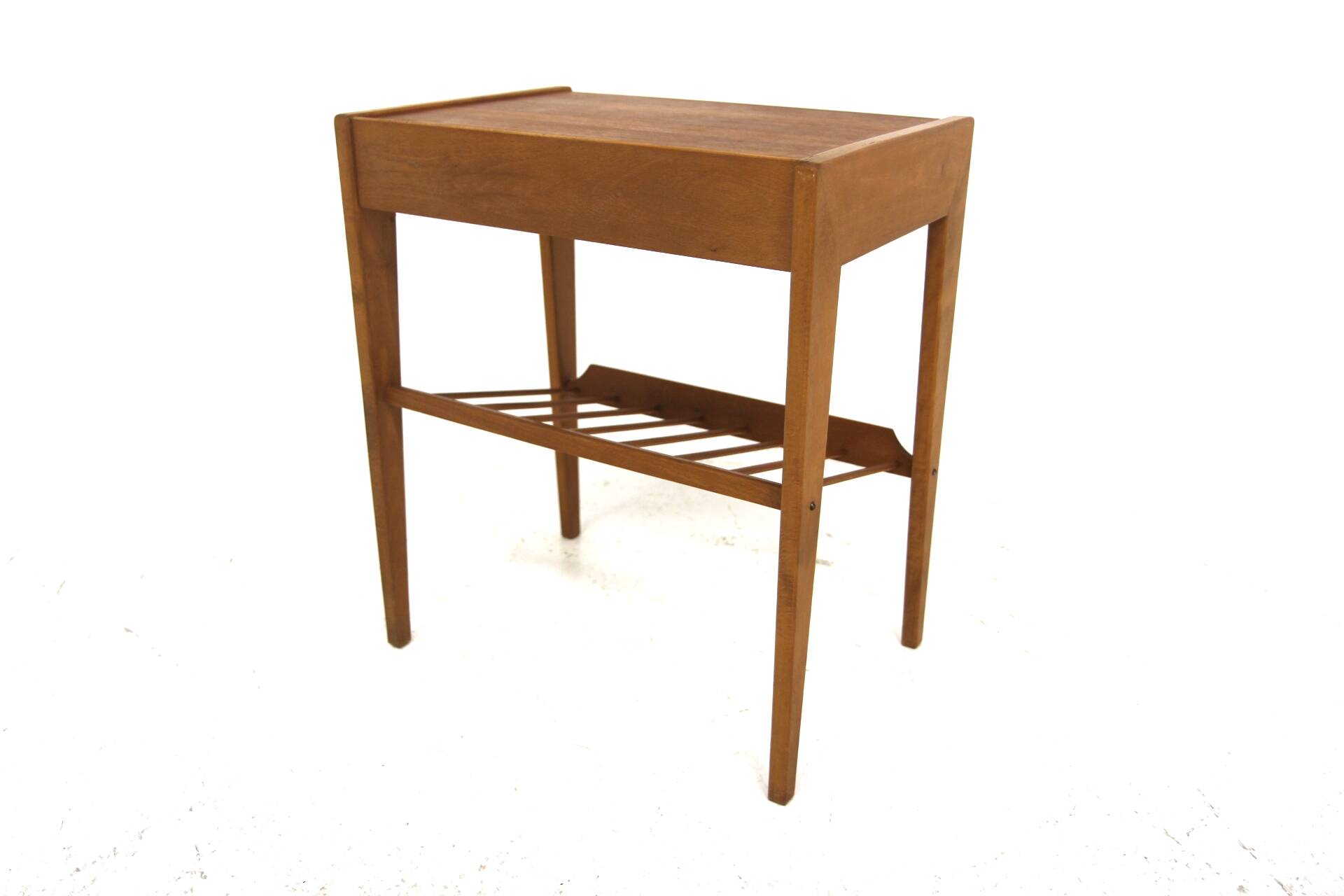 Table de chevet scandinave en teck, Suède, 1960