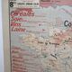 School map France Vidal Lablache 60s agriculture industry and trade