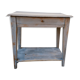 Console en chêne patinée