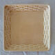 Old sweet jar / fruit basket, square shape, in Sarreguemines ceramic.