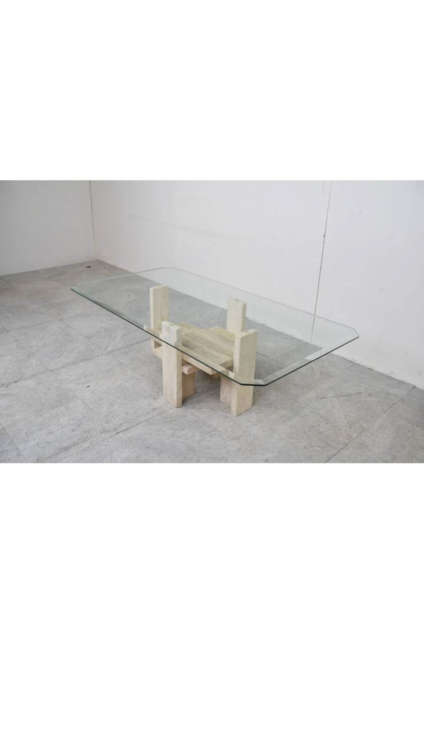 Vintage coffee table by Willy Ballez, 1970s