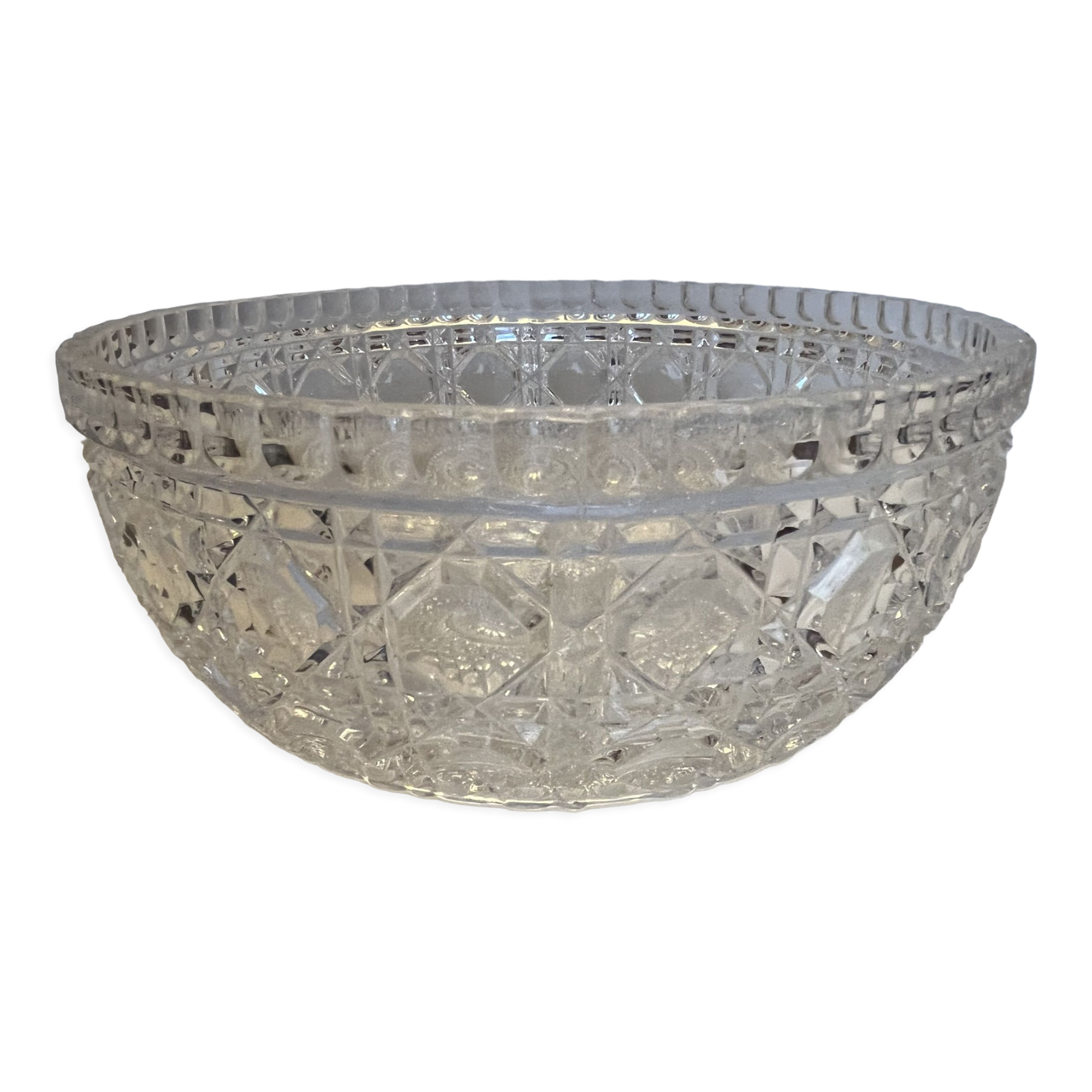 Cut crystal cup
