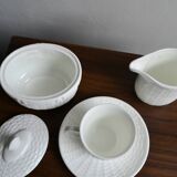 Wedgwood Nantucket Sugar Bowl, Milk Jug, Cup and Saucer