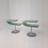 Lot de 2 chaises Bla Station Innovation C Swivel de Fredrik Mattson
