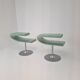 Set of 2 Bla Station Innovation C Swivel Chairs by Fredrik Mattson, Sweden