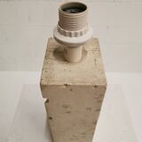 Travertine table lamp, 1970