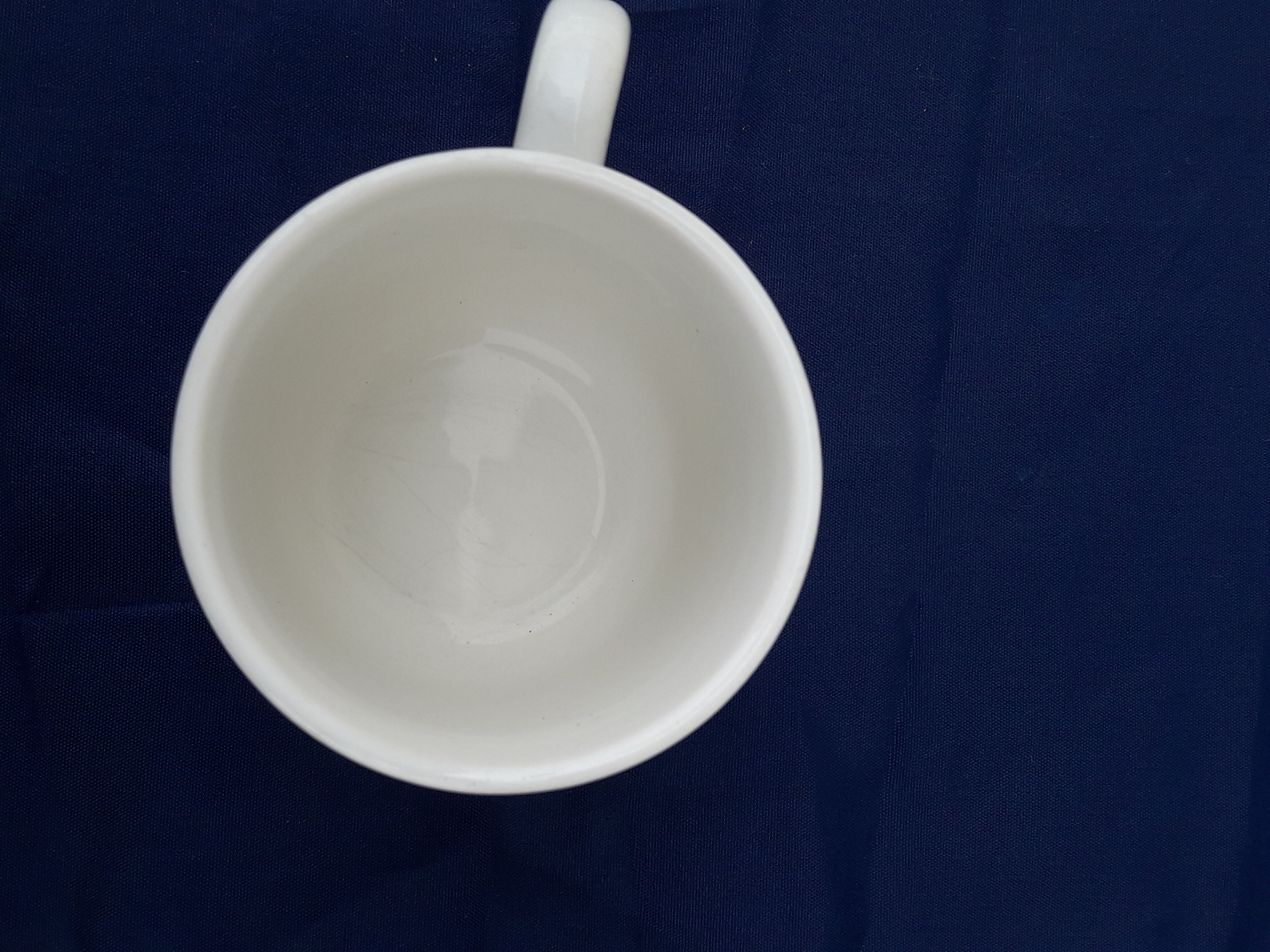 Villeroy porcelain coffee cup and boch naïve model Laplau diam 6.5 cm