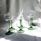 Set of 5 Alsace glasses