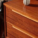Vintage Teak Chest of Drawers – Small Restored Scandinavian Furniture