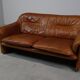 Canapé DS-16 en cuir cognac de De Sede