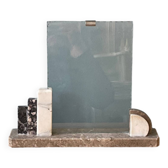 Art Deco marble photo holder