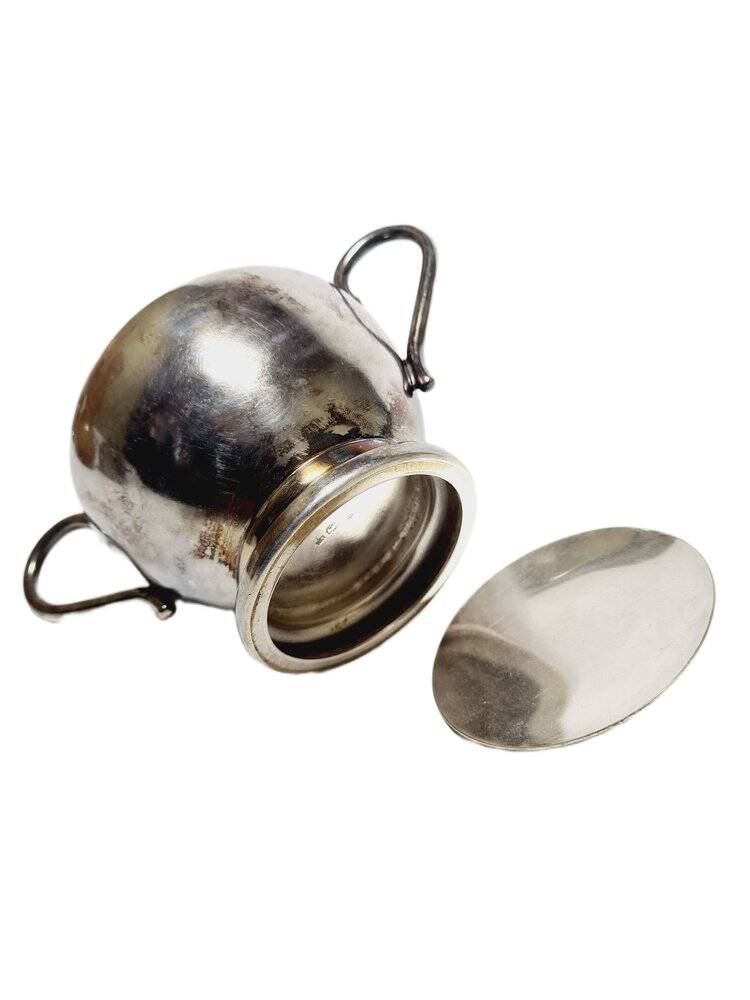 Art Deco sugar bowl from Hefra, Poland, 1970s