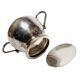 Art Deco sugar bowl from Hefra, Poland, 1970s