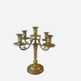 Golden bronze chandelier