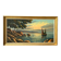 Old painting HST Signed Morel Boat by the Sea