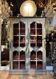 18th-century Provençal library in painted wood