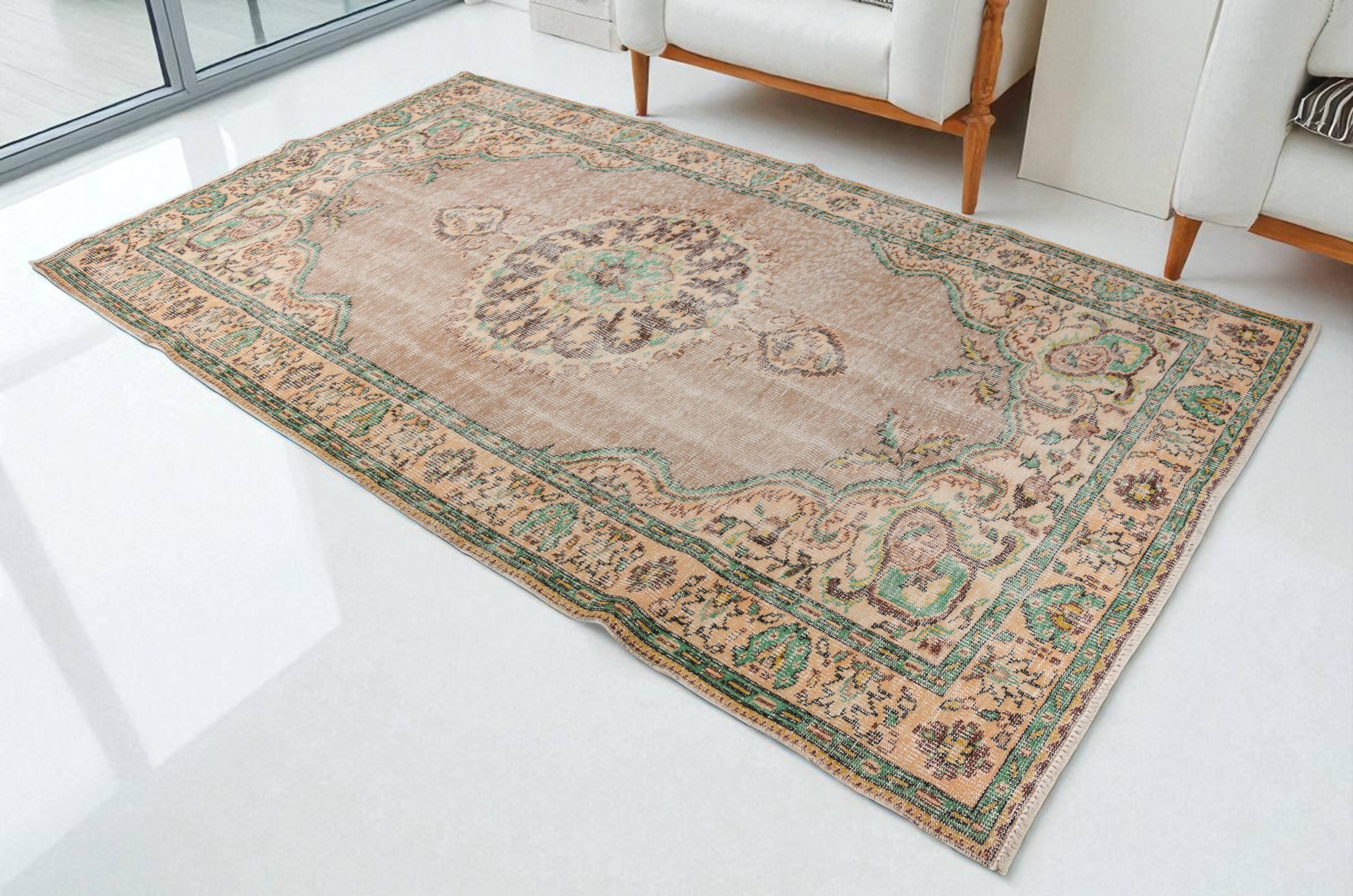 Oushak Floor Handmade Rug sku 1067