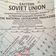 Map USSR Eastern Soviet Union National Geographic 1967
