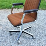 70s swivel office chair and adjustable height