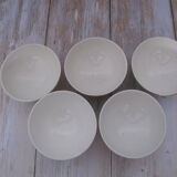 Set of 5 bowls Moulins Des Loups
