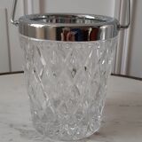 Crystal ice bucket