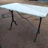 Marble bistro table