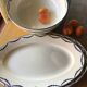 Salad bowl Terre de Fer Salins Vincennes diameter 27cm marine