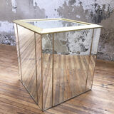 Console coffee table mirror