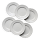 6 assiettes plates vintage porcelaine anglaise Churchill