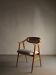 Scandinavian faux shearling chair | 1960s