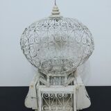 Old metal and wood bird cage