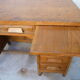 Vintage wooden desk administrative